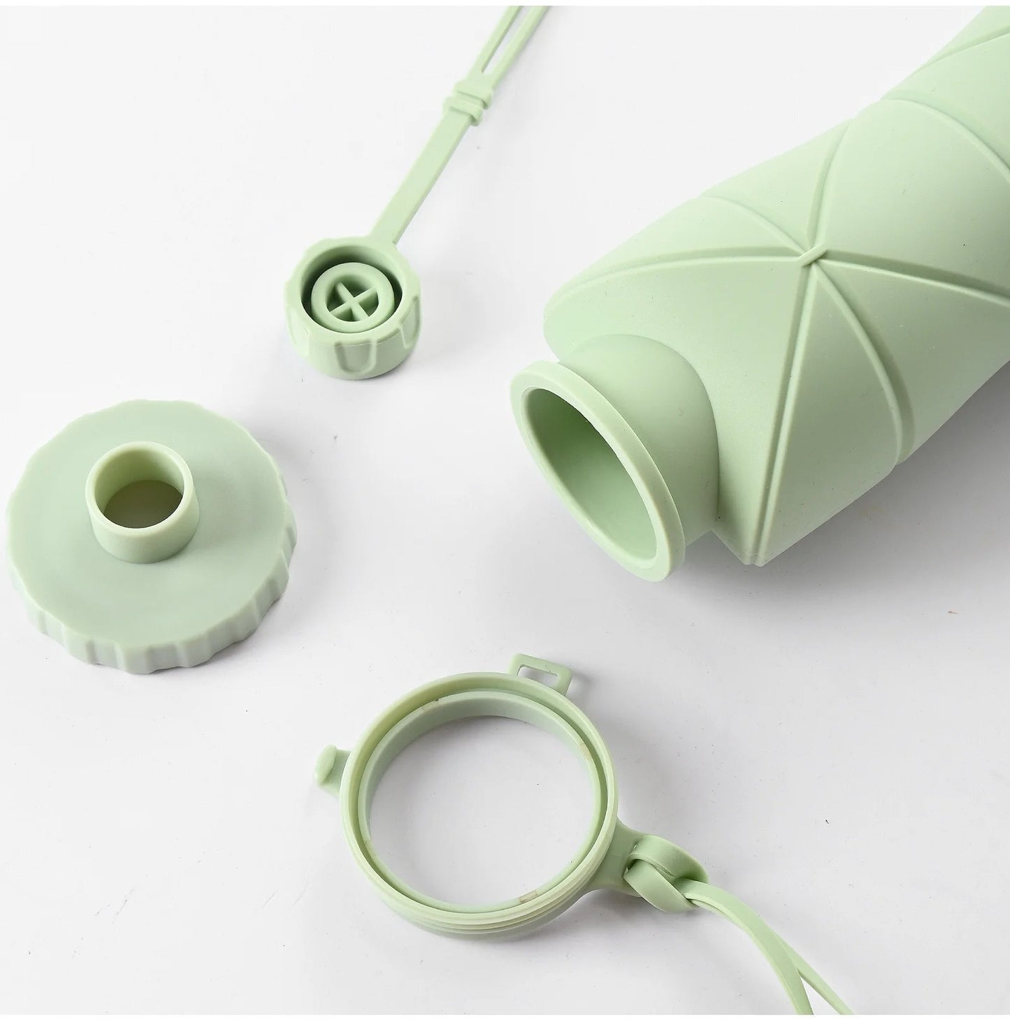 Folding Silicon Water Bottle by Asraa Store