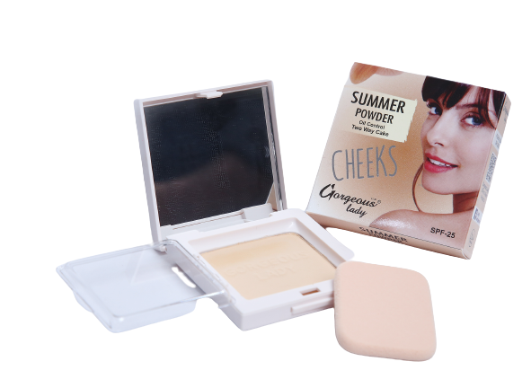 Gorgeous lady Cheeks Summer Face Powder