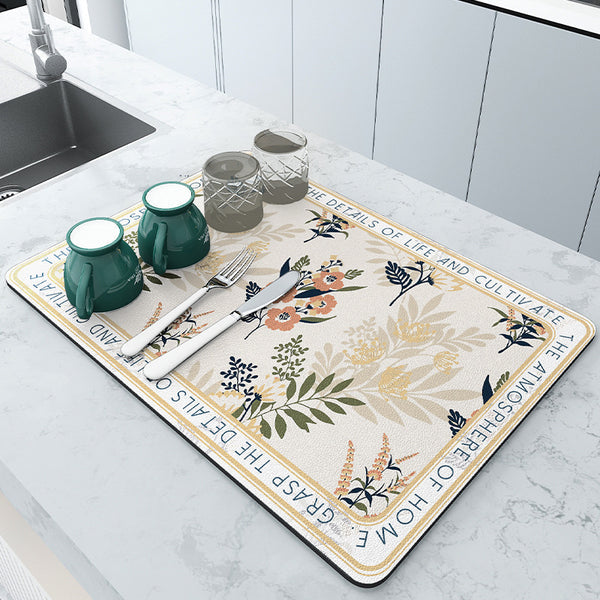 Dish Drying Magic Mat