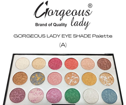 Gorgeous Lady Eye Shade Palette (18-in-1)