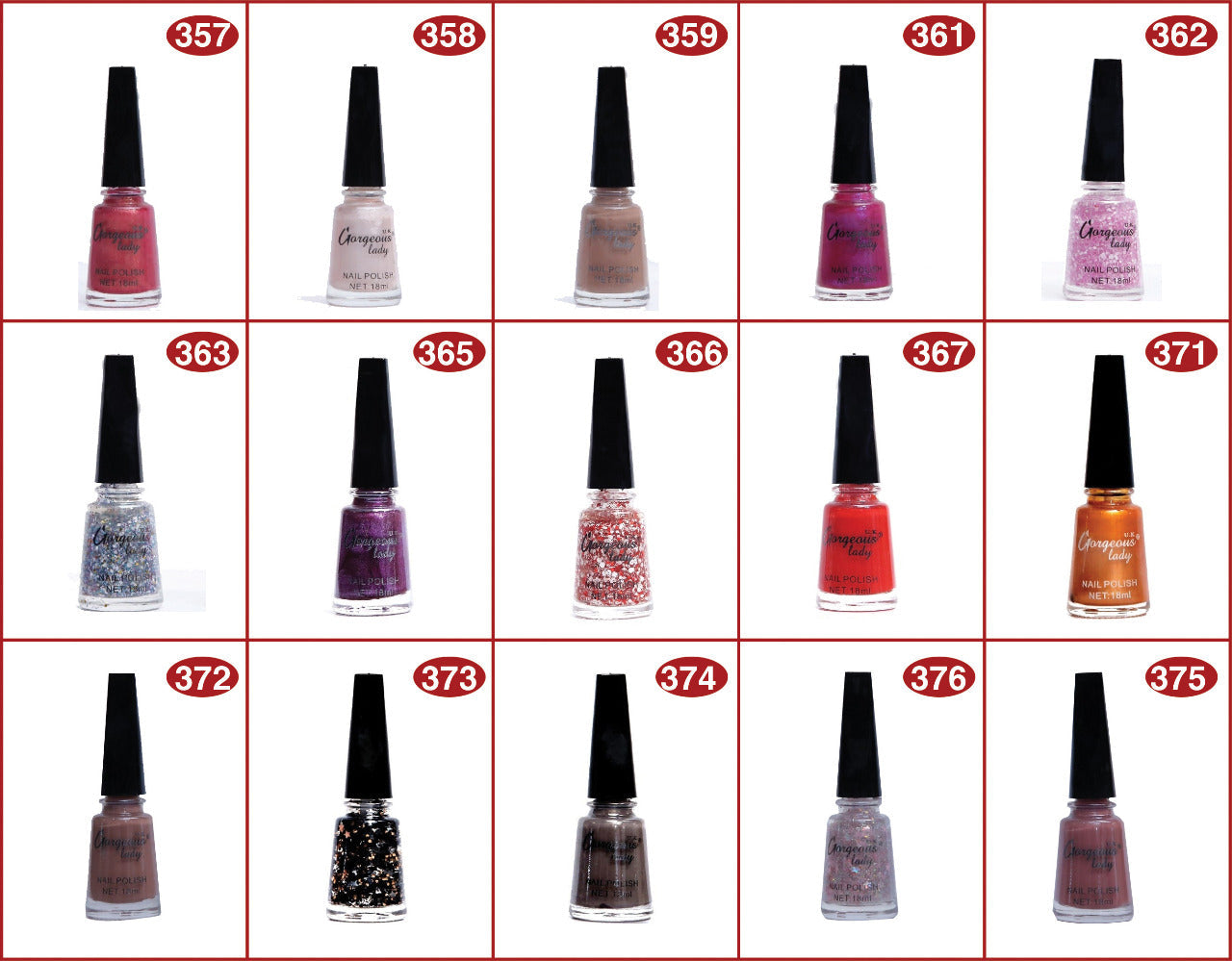 Gorgeous Lady Fantastic Nail Polish