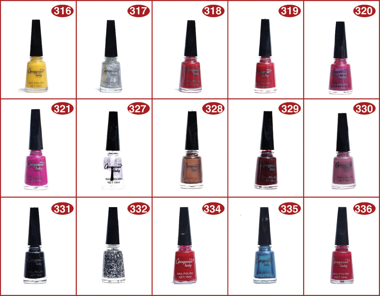 Gorgeous Lady Fantastic Nail Polish
