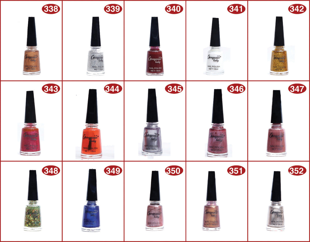 Gorgeous Lady Fantastic Nail Polish