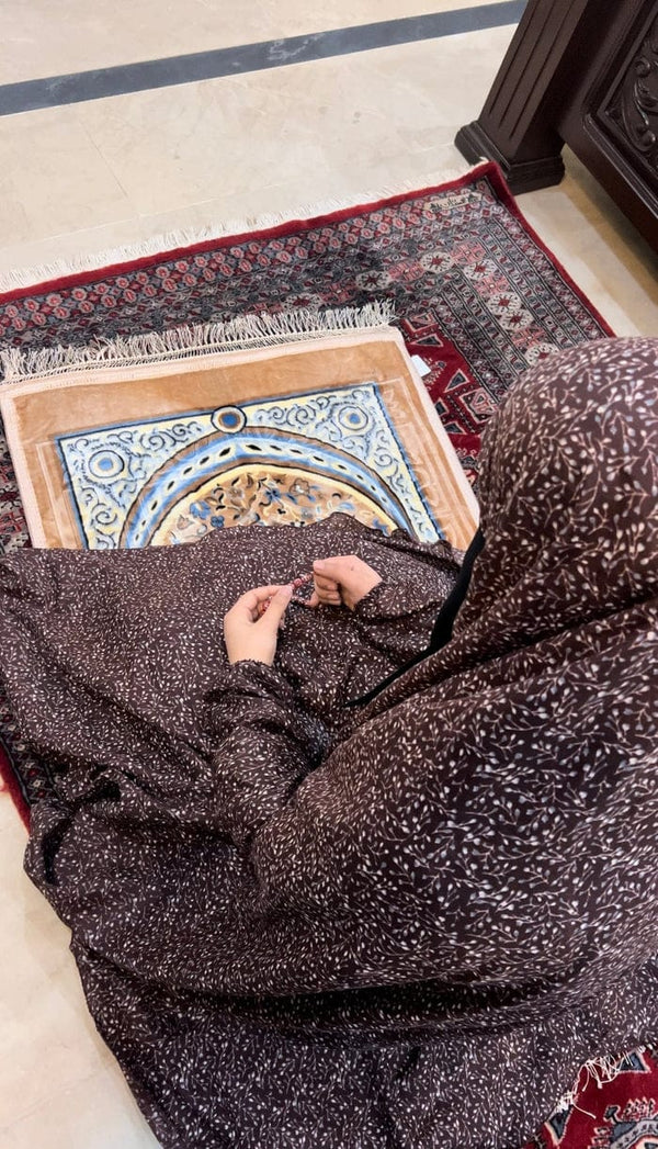 Full Length Printed Namaz Chadar by Asraa Store