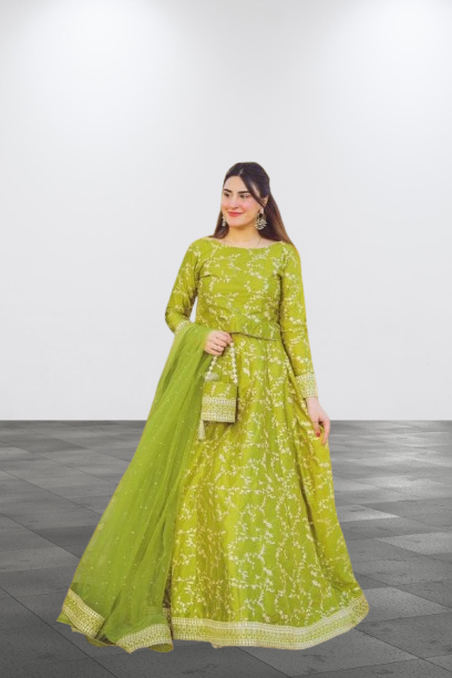 Lhenga choli 3 PC Wedding Dress by Asraa Store