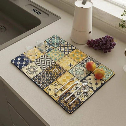 Dish Drying Magic Mat