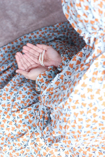 Full Length Printed Namaz Chadar by Asraa Store